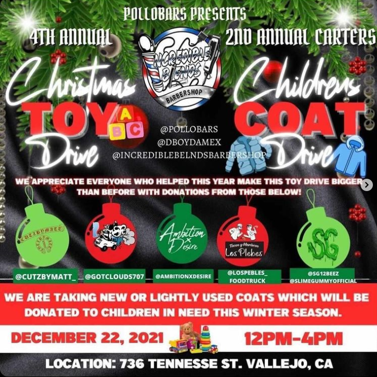 Toy and Jacket Drive