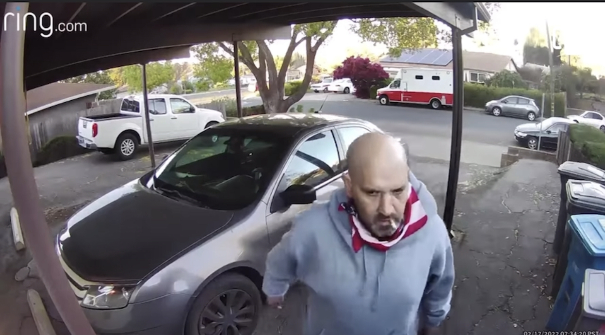 Nick Lewis trying car doors (video)