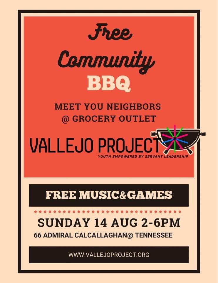 Free community BBQ happening now